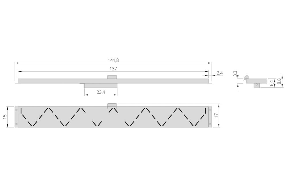Gasflächenbrenner GFB-STEEL-140/15