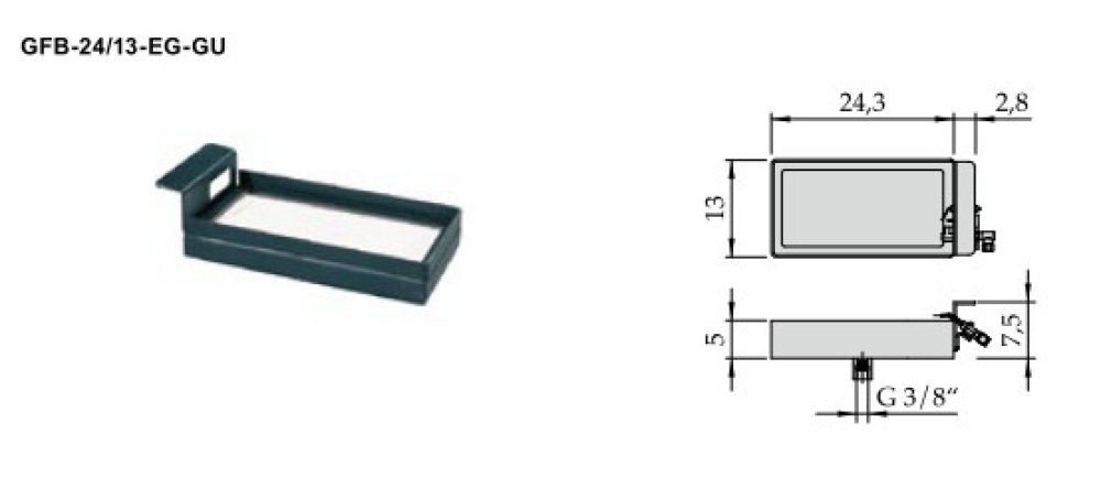 Gasflächenbrenner GFB-24/13-G