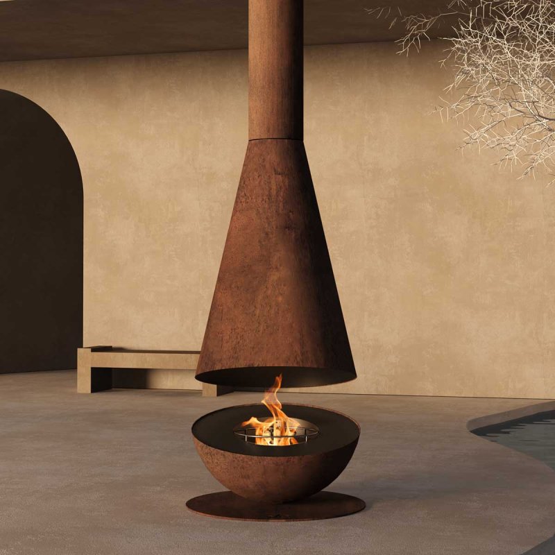Glammfire Kamin Thales Firewood