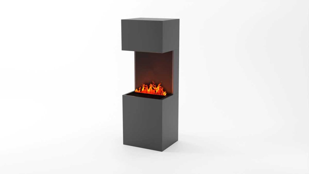 Electric fireplace Beethoven
