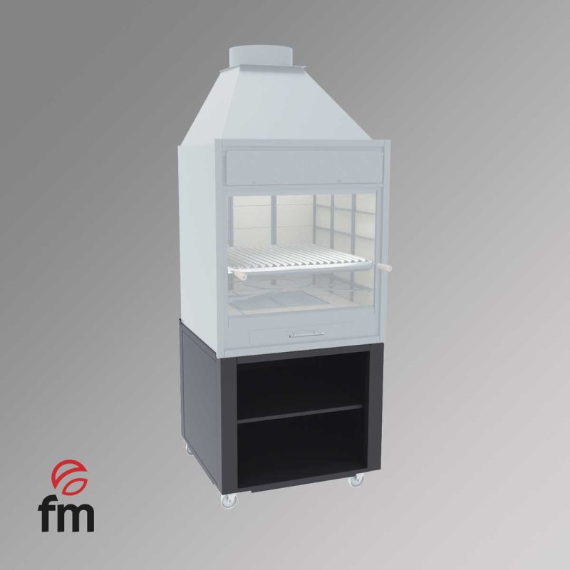 BBQ Holzkohle-Grill BF-70 von FM Calefaccion