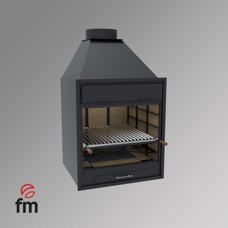BBQ Holzkohle-Grill BF-70 von FM Calefaccion