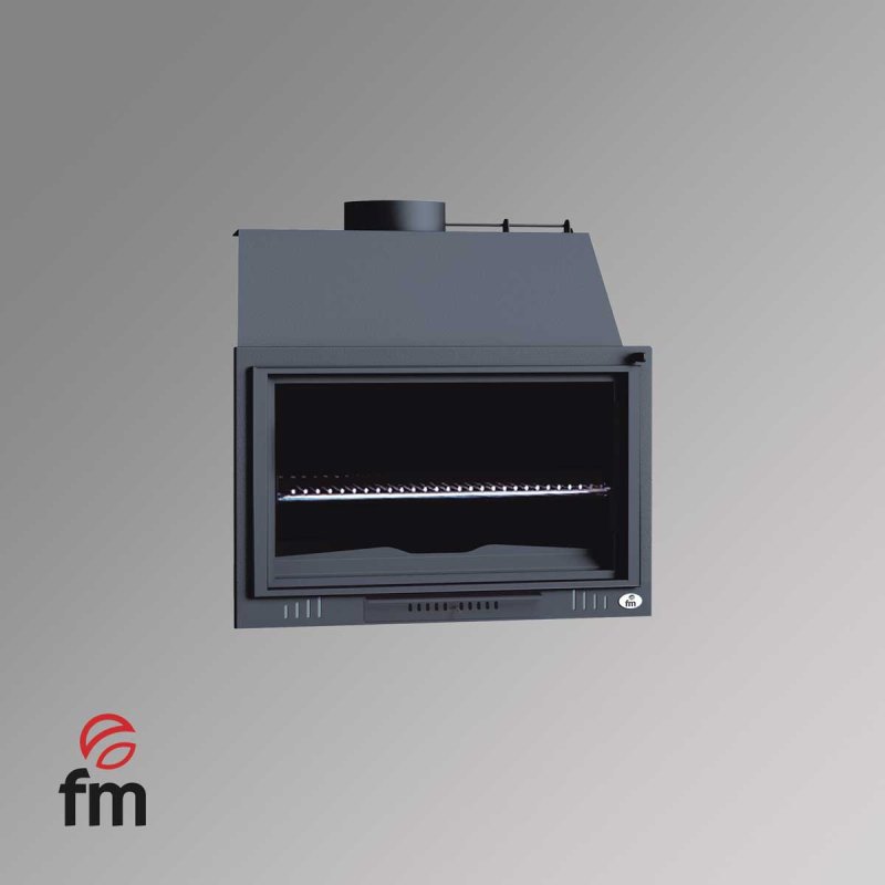 BBQ Holzkohle-Grillkamin BH-180 von FM Calefaccion