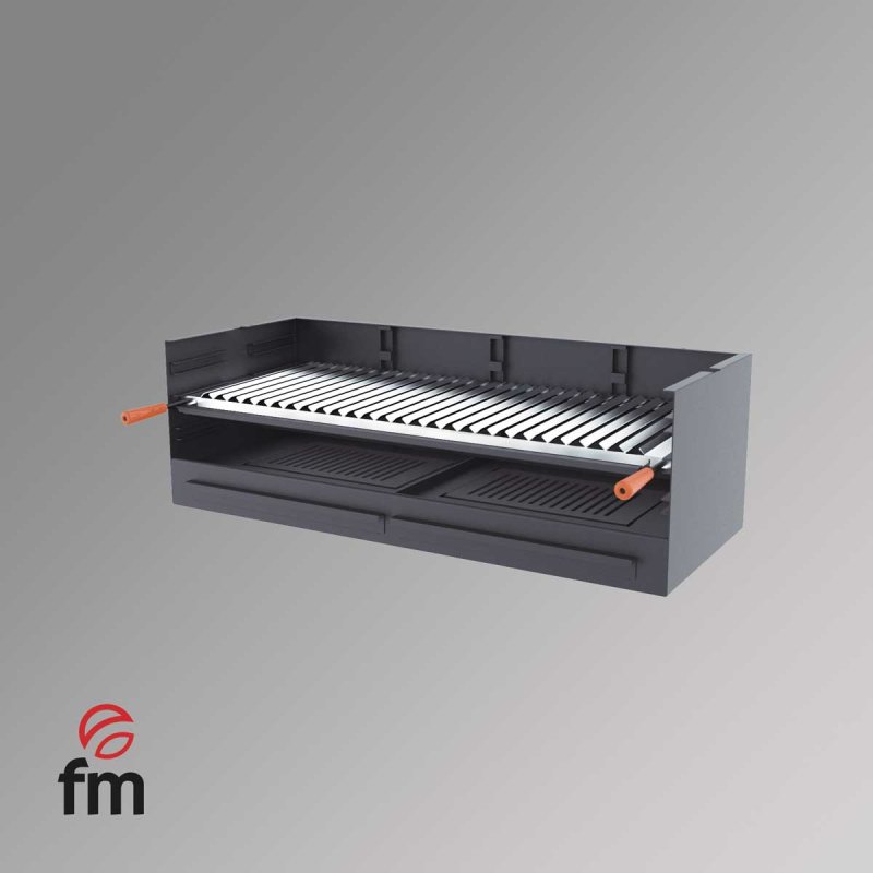 BBQ Holzkohle-Grill BV-100 von FM Calefaccion