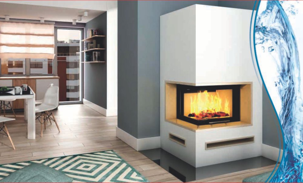 Kaminbausatz Hajduk Imperial Extra mit Volcano 2PLTh