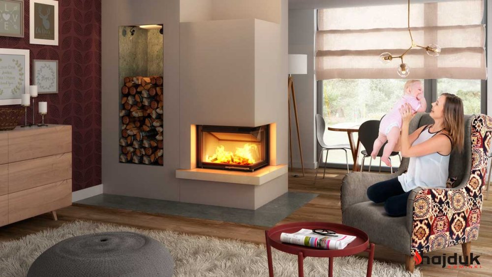 Kaminbausatz Hajduk Imperial Medium mit Smart 2PXLTh