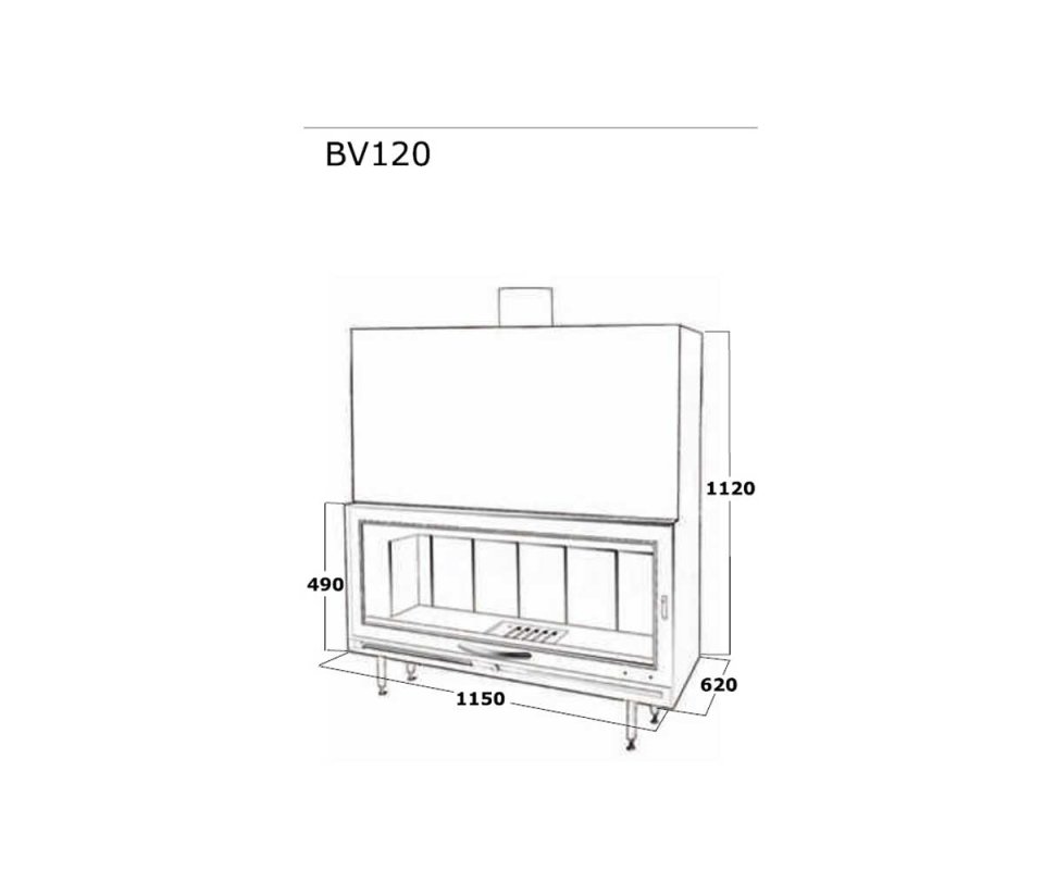 fireplace stove Focgrup BV120