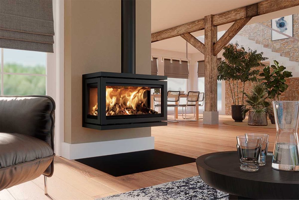 stove Vidar Triple Large from Dik Geurts