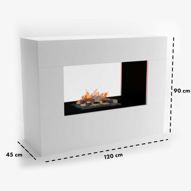 Electric fireplace Konsalik