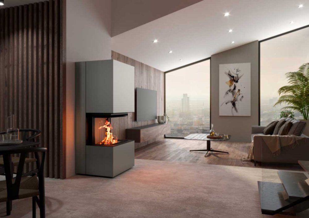 Spartherm Kaminanlage Ares Nickel