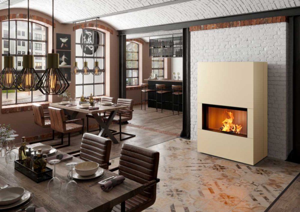 Spartherm Kaminanlage Poseidon magnolie