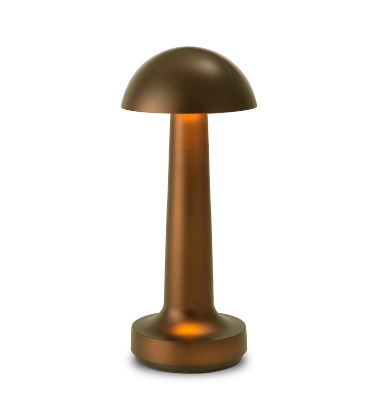 NEOZ Cooee 1C Kabellose Tischlampe Antique Bronze
