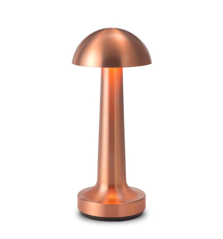 NEOZ Cooee 1c Kabellose Tischlampe Real Copper