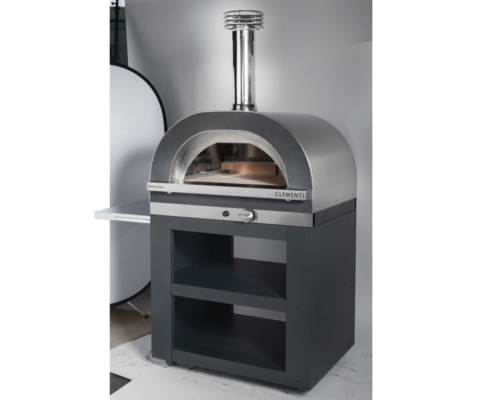 Clementi Gasofen Pizzaofen Gold