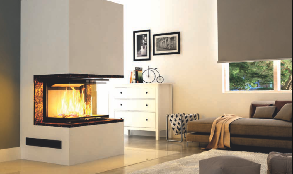 Hajduk fireplace set Pure Extra 3PLh