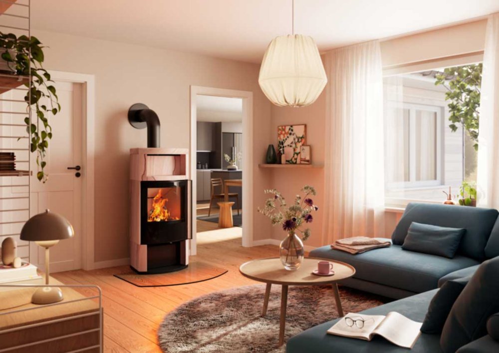 Spartherm Kaminofen Moro RLU Sandstein
