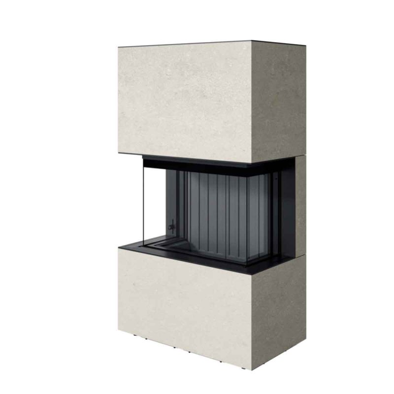 Spartherm stove Opal limestone eboris graphite