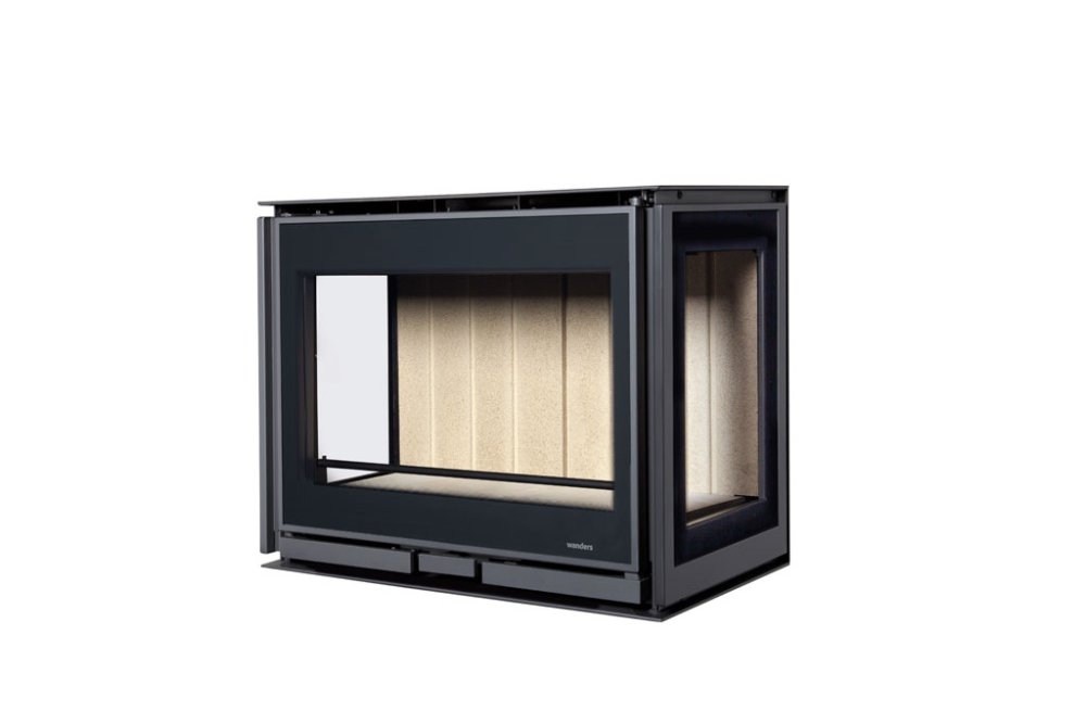 Gaskamin Wanders SQUARE 60G 3-SEITIG