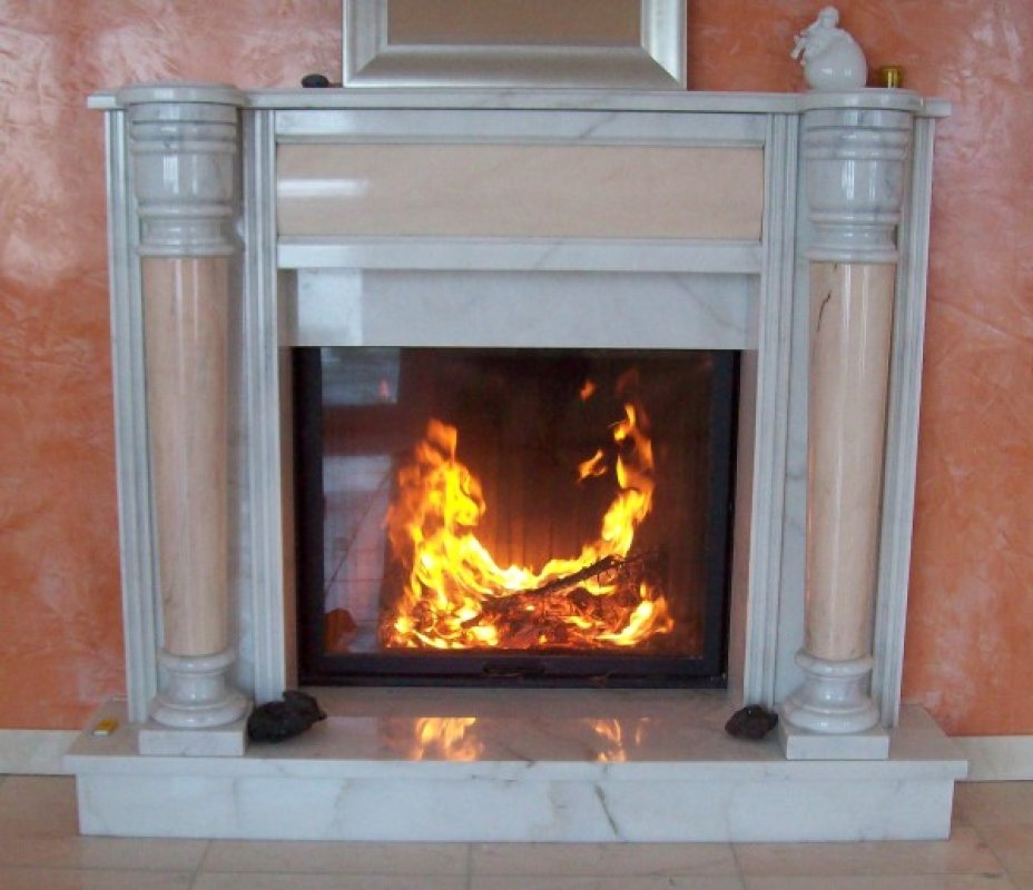 fireplace surround The Barcelona