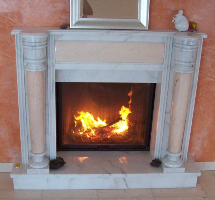 Stilkamin Barcelona marmorkamin