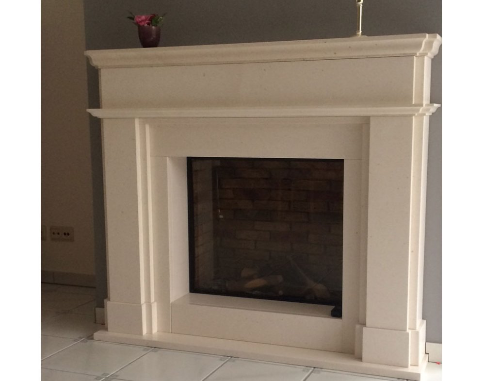 Stilkamin Funchal Capri poliert