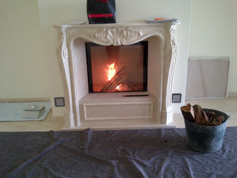 fireplace surround Monet