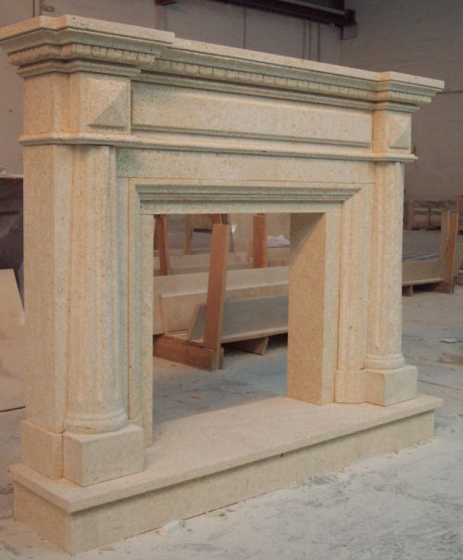 Stilkamin Pamplona in Amarillo Fosil