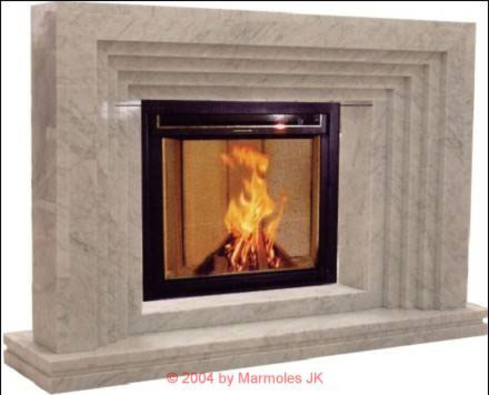fireplace surround The Santa Cruz