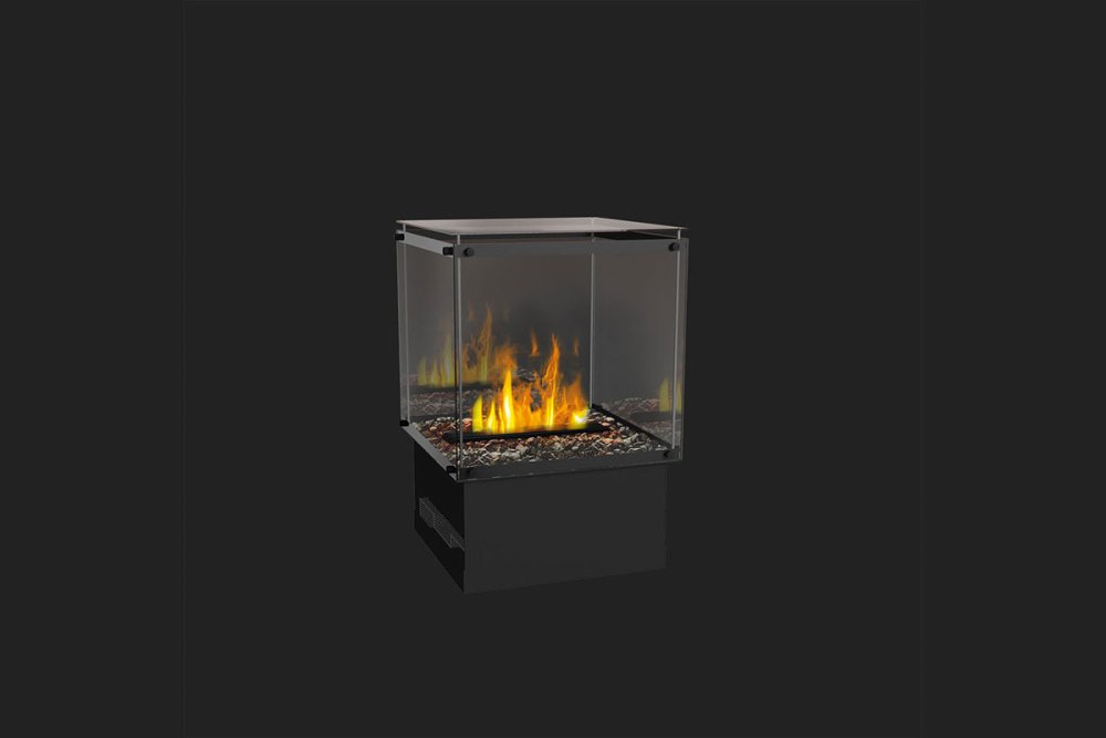 The Flame effect fire Cube 50