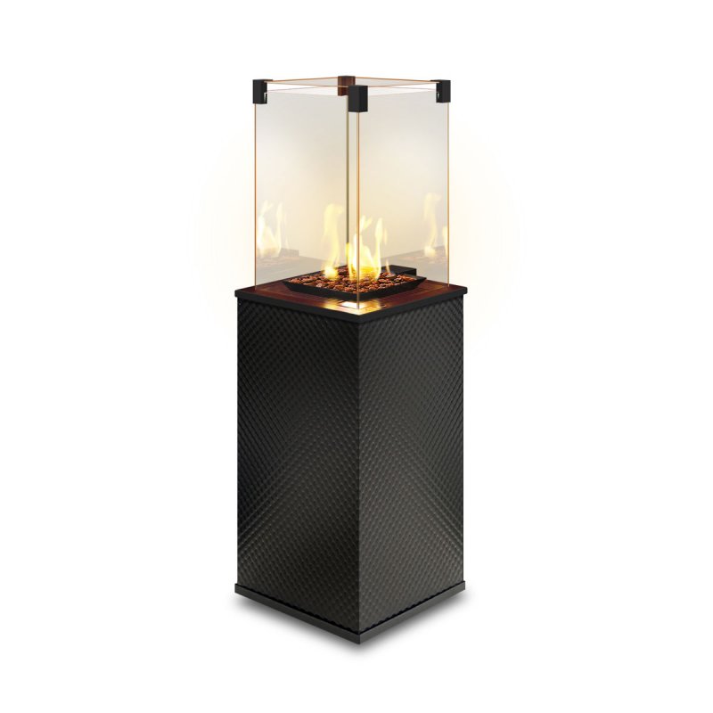 Patio Heater LOUNGE STEEL Premium from The Flame 3D