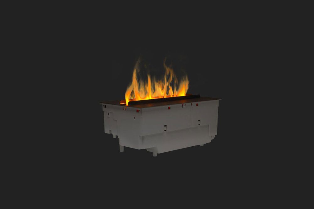 The Flame Elektrofeuer LED Effektbrenner HIP Small 40