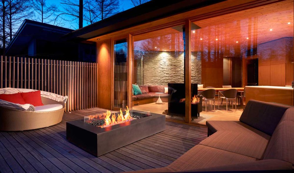 Ecosmart Fire Gas-Feuerstelle Wharf