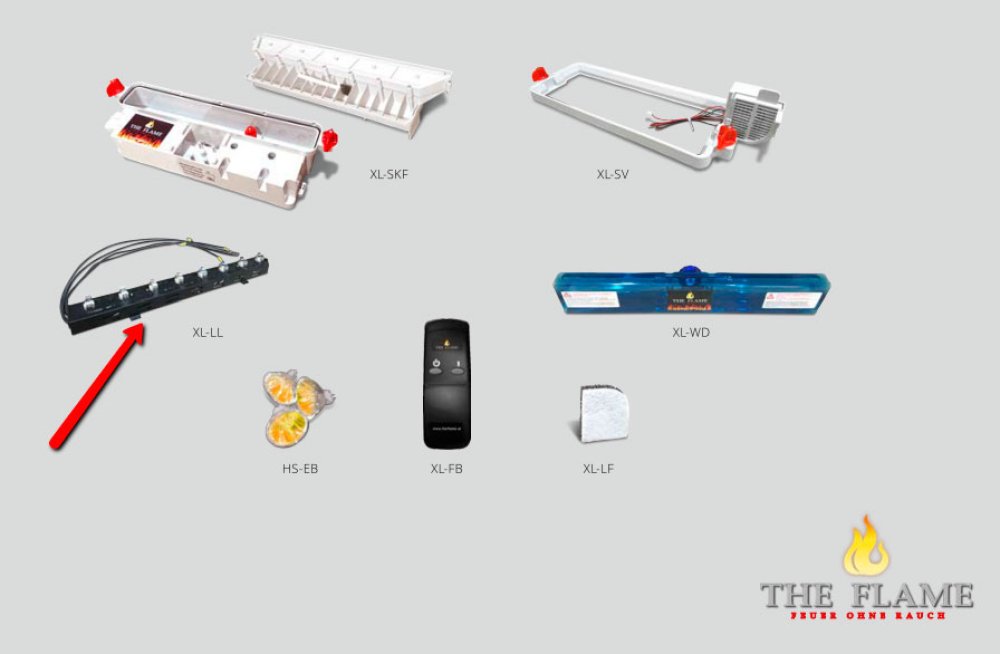 The Flame Ersatzteil XL-LL Lichtleiste